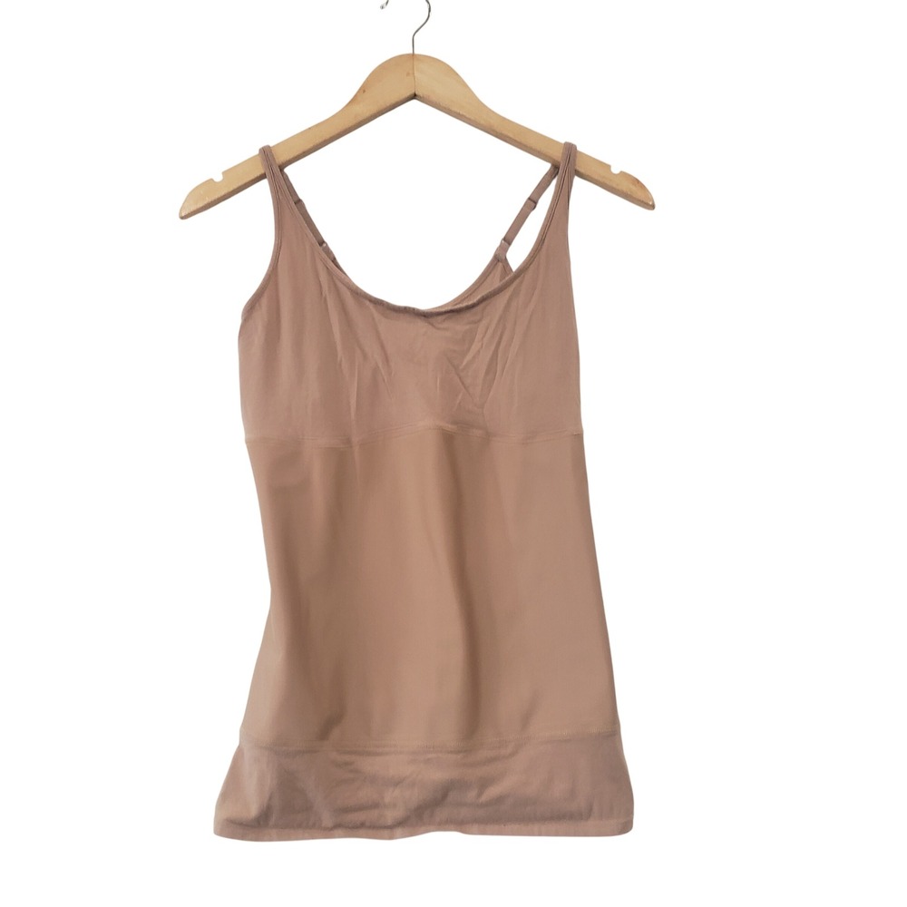 Yummie Shapewear Cami Women XL Nude Seamless Tummy Control Camisole Tank Top